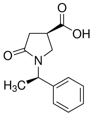 (1<i>R</i>,3<i>R</i>)-(+)-1-(1-Phenylethyl)-5-oxo-3-pyrrolidinecarboxylic acid