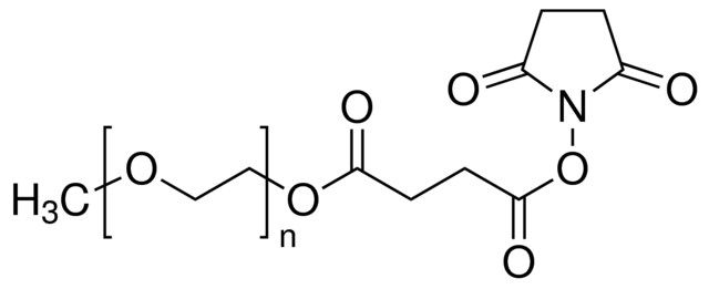 Methoxypolyethylene glycol succinate <i>N</i>-hydroxysuccinimide