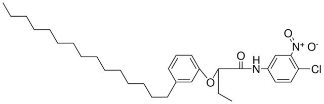 4'-CHLORO-3'-NITRO-2-(3-PENTADECYLPHENOXY)BUTYRANILIDE