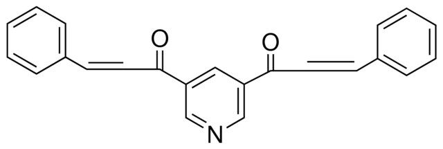 3-PHENYL-1-(5-(3-PHENYL-ACRYLOYL)-PYRIDIN-3-YL)-PROPENONE