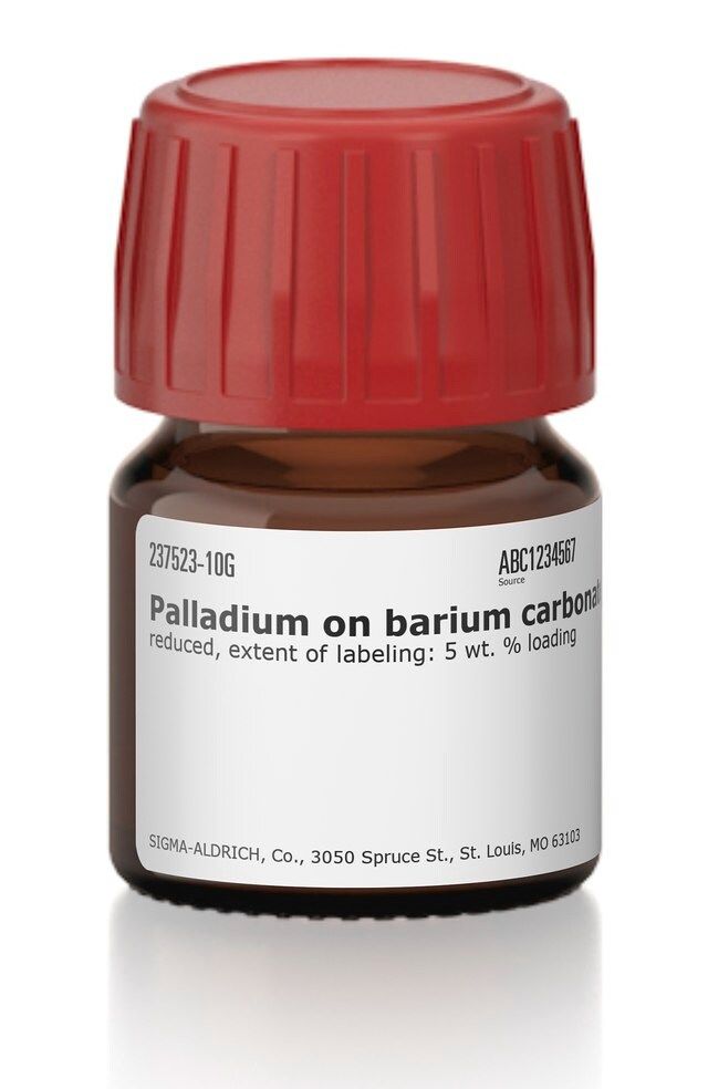 Palladium on barium carbonate