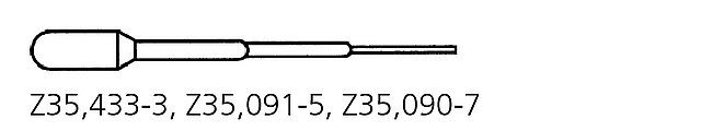 Transfer pipette, polyethylene