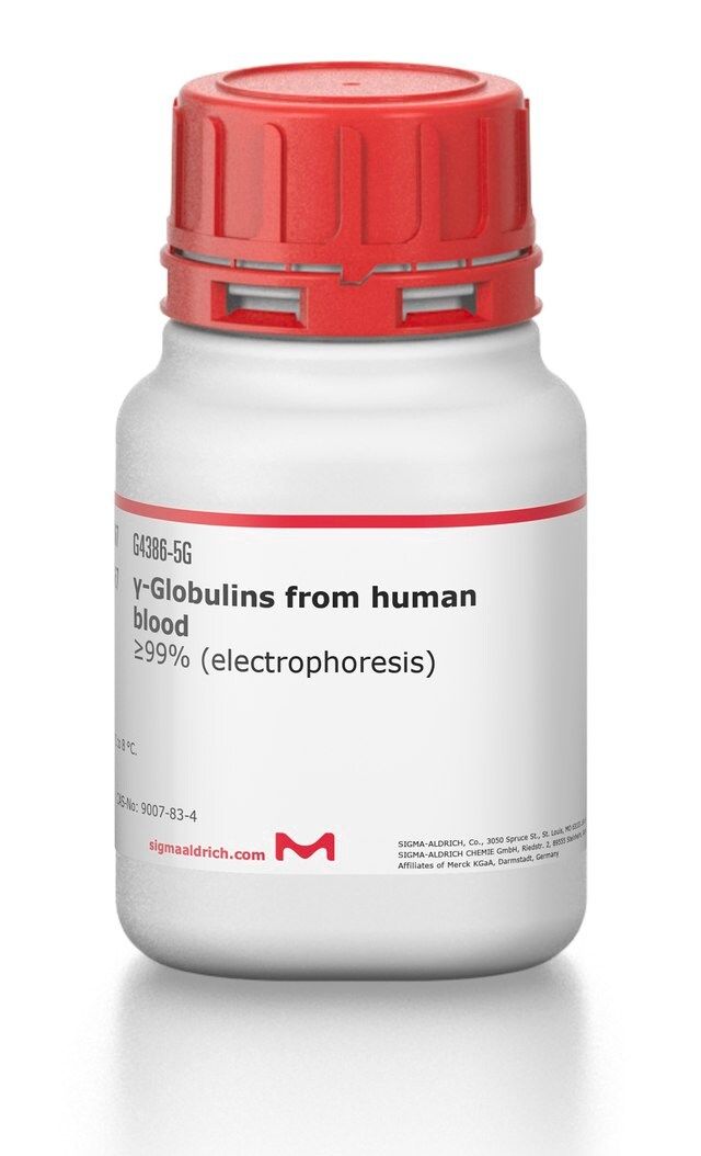 -Globulins from human blood