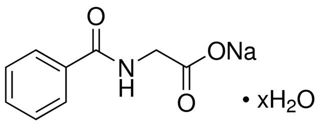 Sodium hippurate hydrate