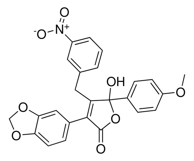 3-(1,3-Benzodioxol-5-yl)-5-hydroxy-5-(4-methoxyphenyl)-4-(3-nitrobenzyl)-2(5H)-furanone