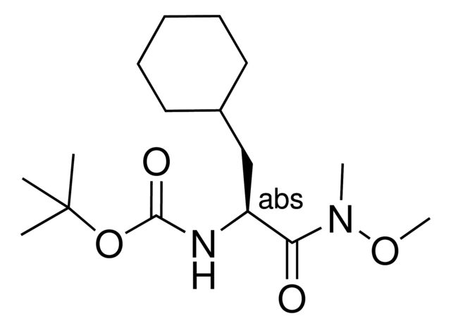 tert-Butyl (1S)-1-(cyclohexylmethyl)-2-[methoxy(methyl)amino]-2-oxoethylcarbamate