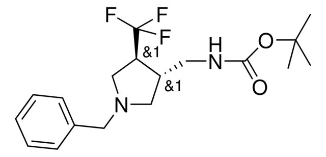 tert-Butyl [(3R,4S)-1-benzyl-4-(trifluoromethyl)-3-pyrrolidinyl]methylcarbamate