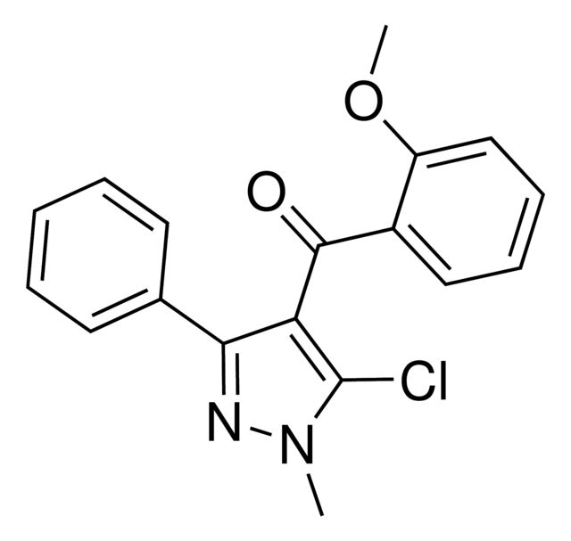 (5-Chloro-1-methyl-3-phenyl-1H-pyrazol-4-yl)(2-methoxyphenyl)methanone