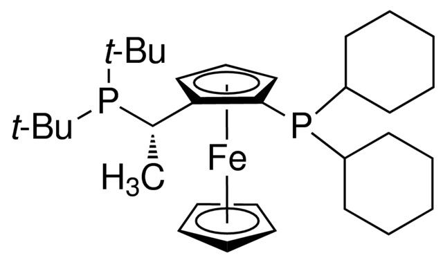 (<i>S</i>)-1-[(<i>R</i><sub>P</sub>)-2-(Dicyclohexylphosphino)ferrocenyl]ethyldi-<i>tert</i>-butylphosphine