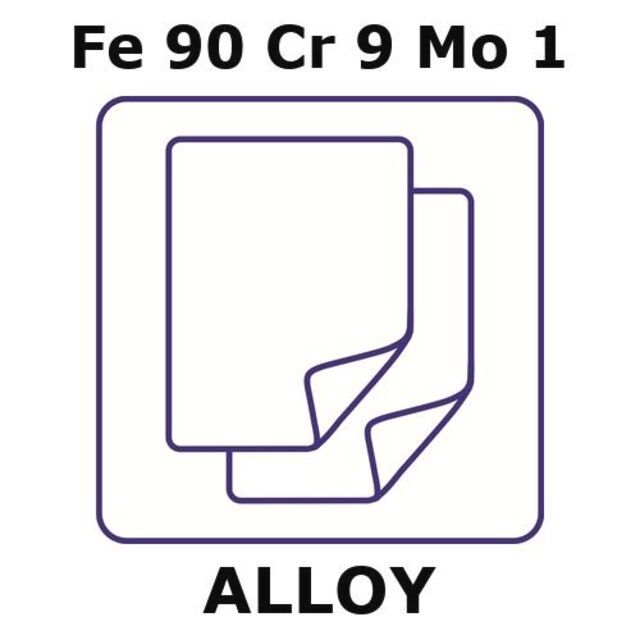 Iron-Chromium-Molybdenum alloy, Fe90Cr9Mo1