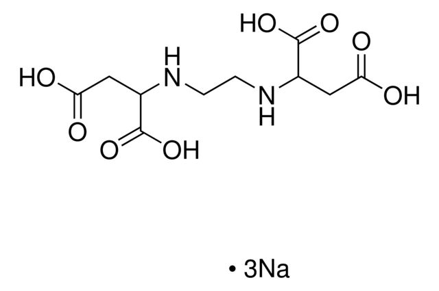 Ethylenediamine-<i>N</i>,<i>N</i>-disuccinic acid trisodium salt solution