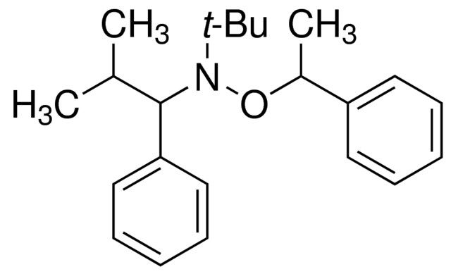 <i>N</i>-<i>tert</i>-Butyl-<i>N</i>-(2-methyl-1-phenylpropyl)-<i>O</i>-(1-phenylethyl)hydroxylamine