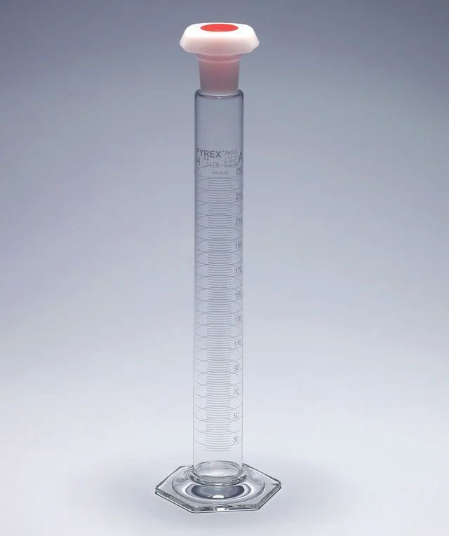 Pyrex<sup>?</sup> Mixing cylinder, class A, works certified