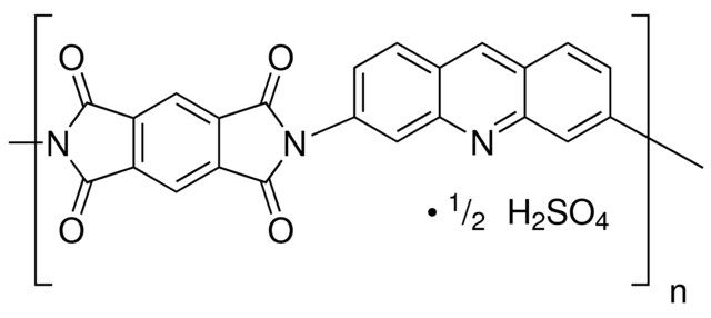 Poly(pyromellitic dianhydride-<i>alt</i>-3,6-diaminoacridine hemisulfate)