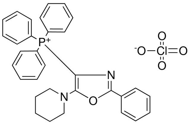 TRIPHENYL-(2-PHENYL-5-PIPERIDIN-1-YL-OXAZOL-4-YL)-PHOSPHONIUM, PERCHLORATE