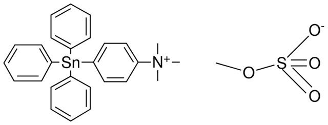 TRIMETHYL(4-(TRIPHENYLSTANNYL)PHENYL)AMMONIUM METHOSULFATE