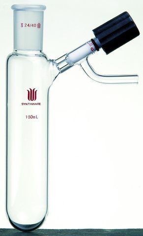 Synthware<sup>TM</sup> reaction tube with high vacuum valve