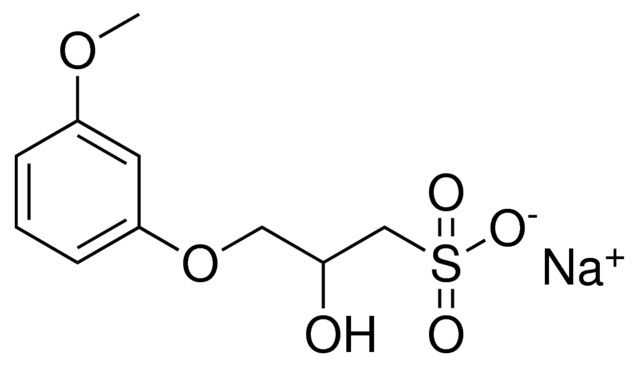 SODIUM 2-HYDROXY-3-(3-METHOXY-PHENOXY)-PROPANE-1-SULFONATE