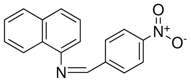 NAPHTHALEN-1-YL-(4-NITRO-BENZYLIDENE)-AMINE