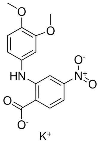 N-(3,4-DIMETHOXYPHENYL)-4-NITROANTHRANILIC ACID, POTASSIUM SALT