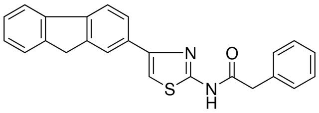 N-(4-(9H-FLUOREN-2-YL)-THIAZOL-2-YL)-2-PHENYL-ACETAMIDE