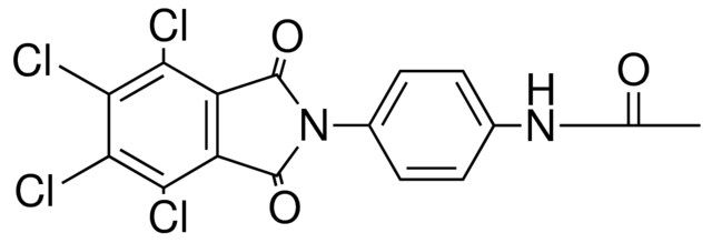 N-(4-(4,5,6,7-TETRACHLORO-1,3-DIOXO-1,3-DIHYDRO-ISOINDOL-2-YL)-PHENYL)-ACETAMIDE