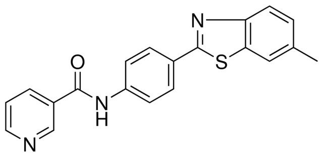 N-(4-(6-METHYL-BENZOTHIAZOL-2-YL)-PHENYL)-NICOTINAMIDE