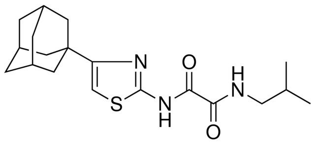 N-(4-ADAMANTAN-1-YL-THIAZOL-2-YL)-N'-ISOBUTYL-OXALAMIDE