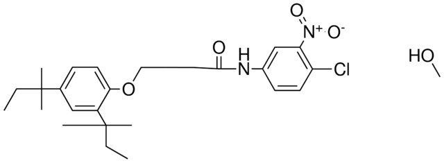 N-(4-CHLORO-3-NITROPHENYL)-4-(2,4-DITERT-PENTYLPHENOXY)BUTYRAMIDE