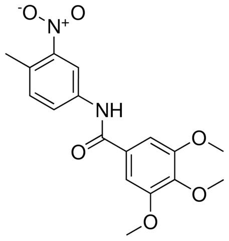 N-(4-METHYL-3-NITROPHENYL)-3,4,5-TRIMETHOXYBENZAMIDE