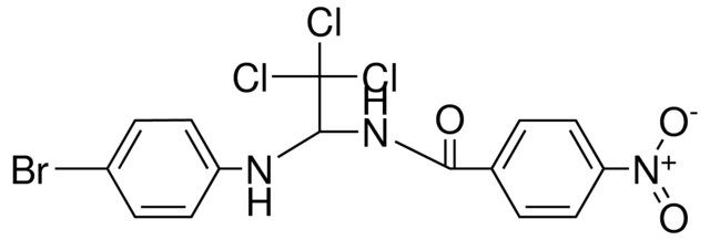 N-(1-(4-BROMO-PHENYLAMINO)-2,2,2-TRICHLORO-ETHYL)-4-NITRO-BENZAMIDE