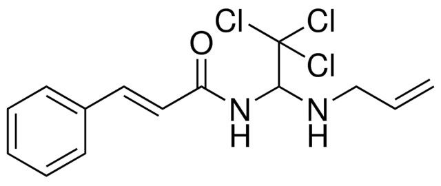 N-(1-ALLYLAMINO-2,2,2-TRICHLORO-ETHYL)-3-PHENYL-ACRYLAMIDE