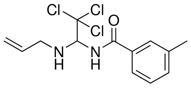 N-(1-ALLYLAMINO-2,2,2-TRICHLORO-ETHYL)-3-METHYL-BENZAMIDE