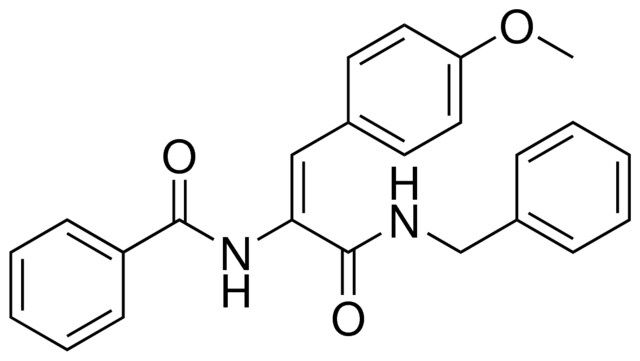 N-(1-BENZYLCARBAMOYL-2-(4-METHOXY-PHENYL)-VINYL)-BENZAMIDE