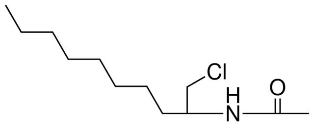 N-(1-CHLOROMETHYL-NONYL)-ACETAMIDE