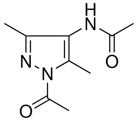 N-(1-ACETYL-3,5-DIMETHYL-1H-PYRAZOL-4-YL)-ACETAMIDE