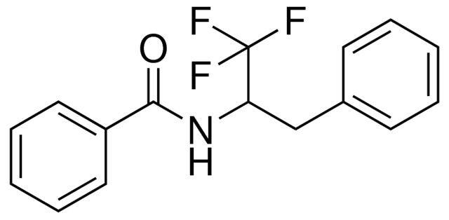 N-(1-BENZYL-2,2,2-TRIFLUORO-ETHYL)-BENZAMIDE