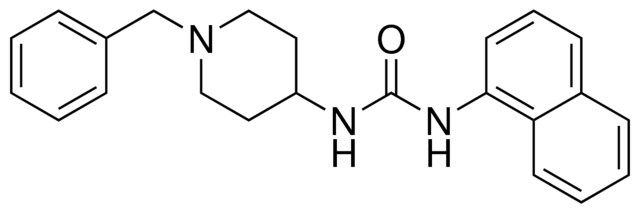 N-(1-BENZYL-4-PIPERIDINYL)-N'-(1-NAPHTHYL)UREA