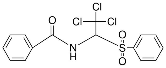 N-(1-BENZENESULFONYL-2,2,2-TRICHLORO-ETHYL)-BENZAMIDE