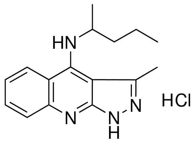 N-(1-METHYLBUTYL)-N-(3-METHYL-1H-PYRAZOLO(3,4-B)QUINOLIN-4-YL)AMINE HCL