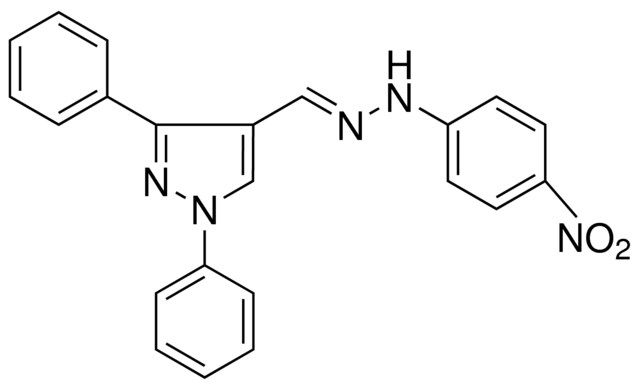 N-(1,3-DIPHENYL-1H-PYRAZOL-4-YLMETHYLENE)-N'-(4-NITRO-PHENYL)-HYDRAZINE