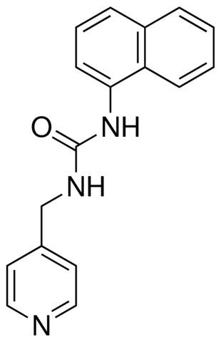 N-(1-naphthyl)-N'-(4-pyridinylmethyl)urea