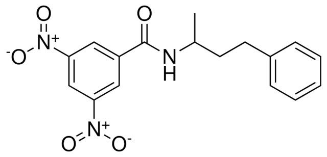 N-(1-METHYL-3-PHENYL-PROPYL)-3,5-DINITRO-BENZAMIDE