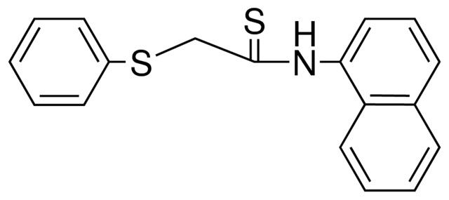 N-(1-NAPHTHYL)-2-(THIOPHENOXY)-THIOACETAMIDE