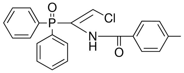 N-(2-CHLORO-1-(DIPHENYL-PHOSPHINOYL)-VINYL)-4-METHYL-BENZAMIDE