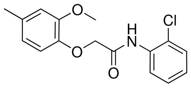 N-(2-CHLOROPHENYL)-2-(2-METHOXY-4-METHYLPHENOXY)ACETAMIDE