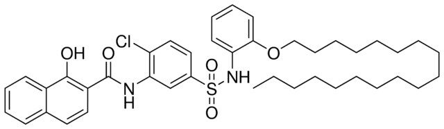 N-(2-CHLORO-5-{[2-(OCTADECYLOXY)ANILINO]SULFONYL}PHENYL)-1-HYDROXY-2-NAPHTHAMIDE