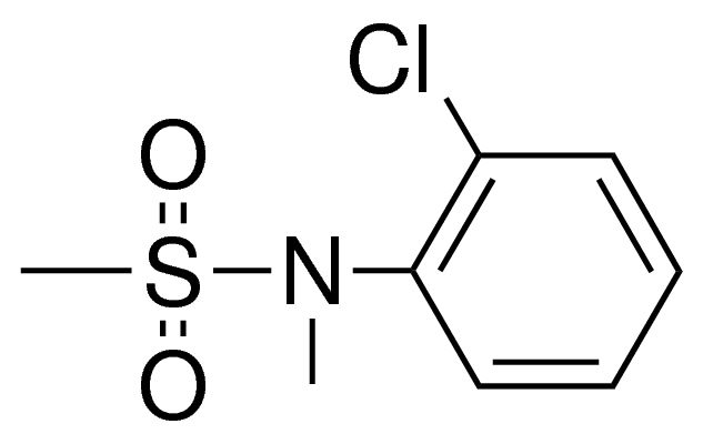 N-(2-CHLOROPHENYL)-N-METHYLMETHANESULFONAMIDE