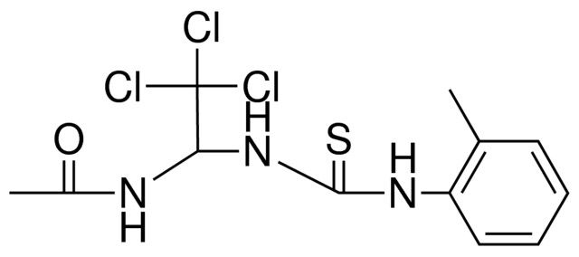 N-(2,2,2-TRICHLORO-1-(3-O-TOLYL-THIOUREIDO)-ETHYL)-ACETAMIDE