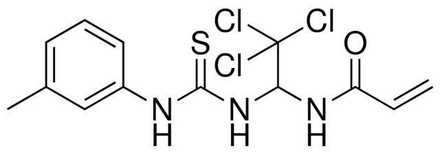 N-(2,2,2-TRICHLORO-1-(3-M-TOLYL-THIOUREIDO)-ETHYL)-ACRYLAMIDE